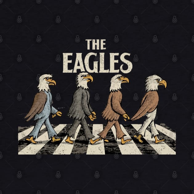 the eagles band retro by Aldrvnd